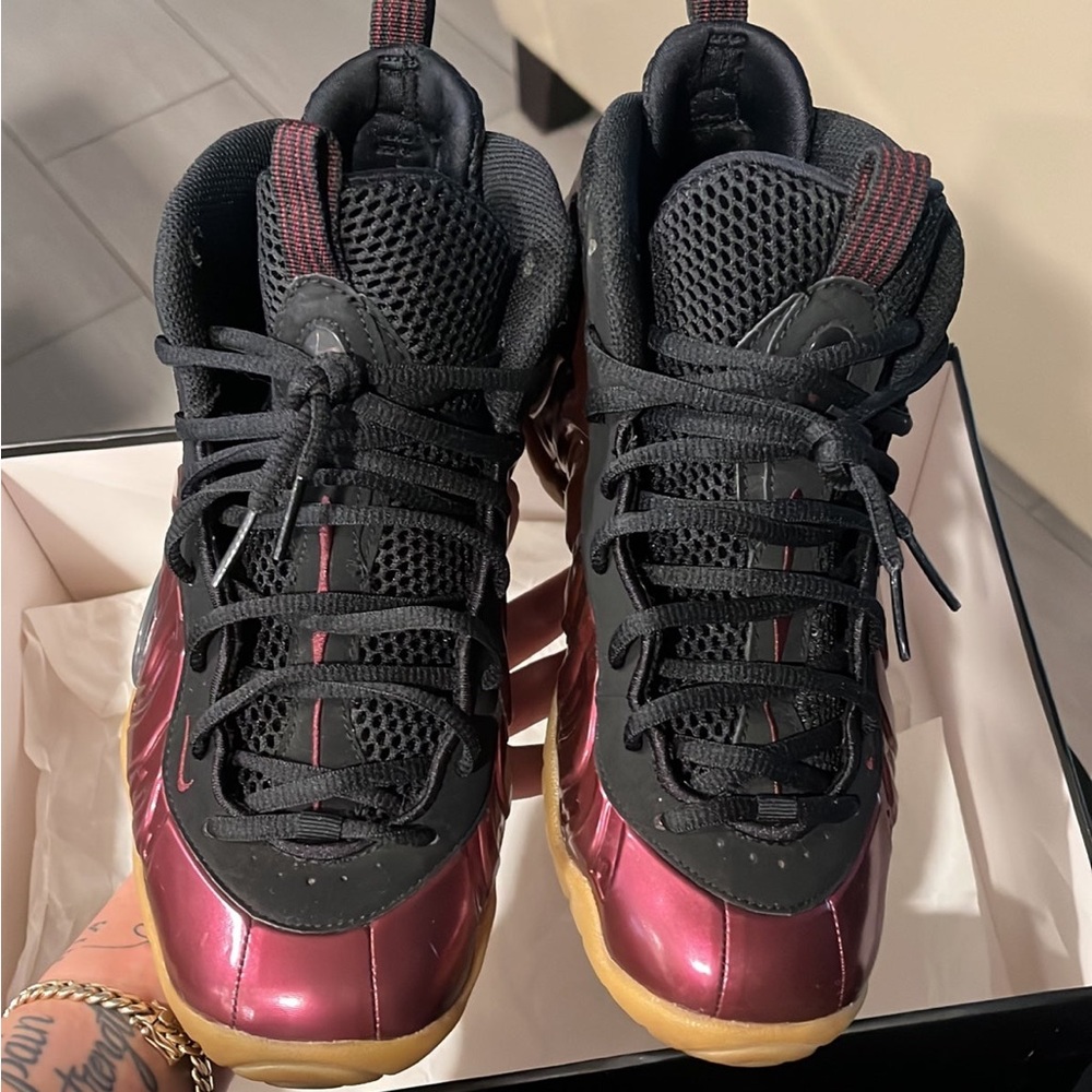 Nike Little Posite One Night Maroon (GS) Size 6